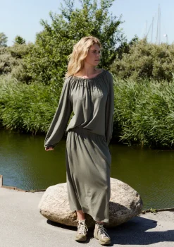 HSCPH A DAY BUE ALL DAY BLUSE - 96104 - DUSTY GREEN Clearance