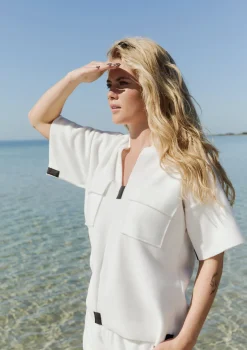 HSCPH BUE BLUSE - 1374 - OFF WHITE Outlet
