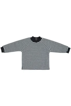 HSCPH BLUSE RUNDEM HALS TODDLER BLUSE RUNDEM HALS TODDLER - 107 - STRIPES B&W Clearance