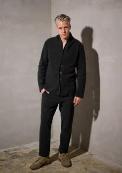 HSCPH CARDIGAN CARDIGAN - 1034C - SOFT BLACK New