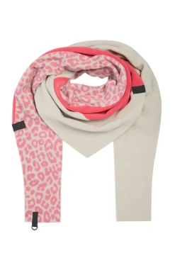 HSCPH DREIECKIGER SCHAL NO WASTE DREIECKIGER SCHAL NO WASTE - 4078NW - SUNSET/KIT/PINK LEO Outlet