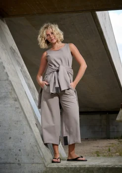 HSCPH FARE WEAT HOEN 3/4 FLARE SWEAT HOSEN 3/4 - 72016 - ELEPHANT Sale
