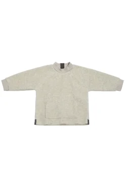 HSCPH FLEECE BLOUSE POCKET BABY FLEECE BLOUSE POCKET BABY - 109 - SAND Hot