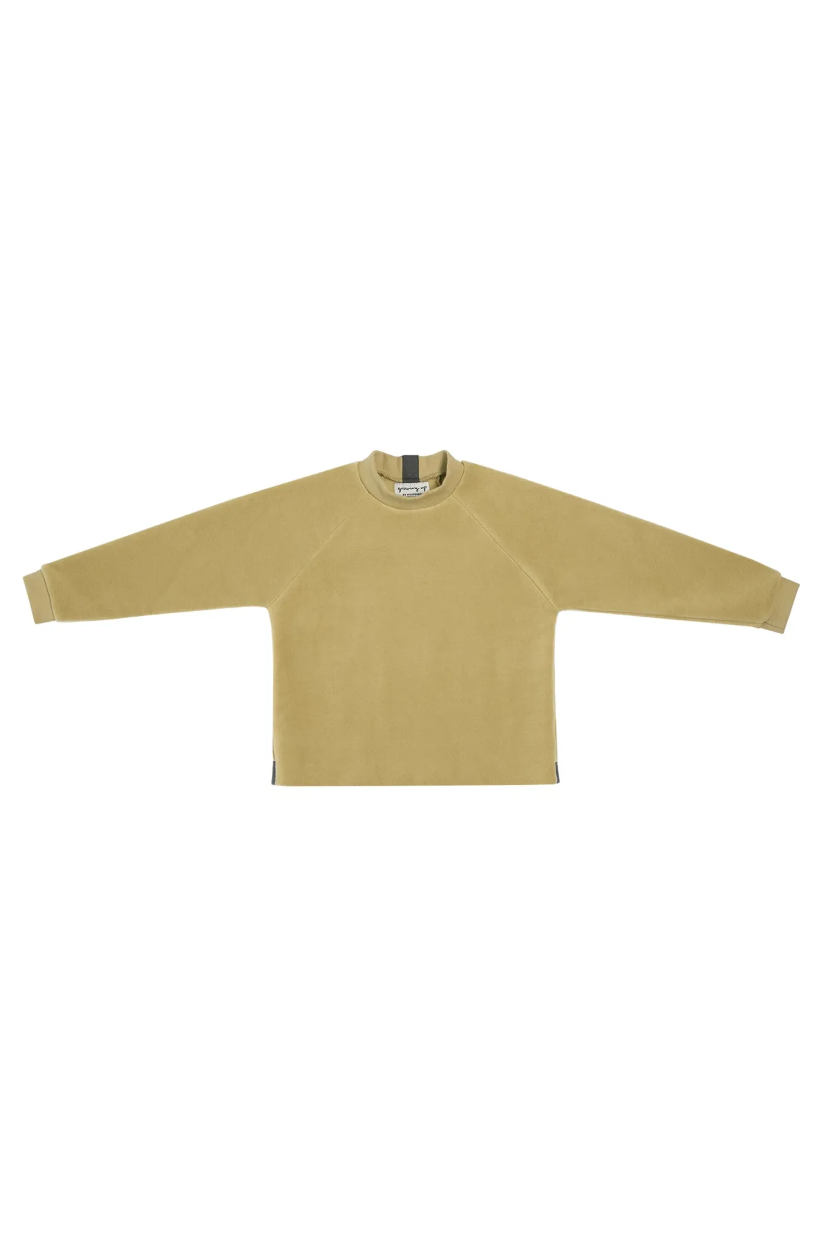 HSCPH FLEECE BLUSE RUNDEM HALS CHILD FLEECE BLUSE RUNDEM HALS CHILD - 107 - OLIVE New