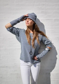 HSCPH HANDGELENK-WÄRMER HANDGELENK-WÄRMER - 6022 - STRIPES DENIM & KIT Sale