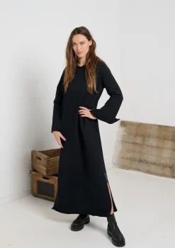 HSCPH KAFTAN KEID KAFTAN KLEID - 73005 - BLACK Hot