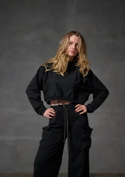 HSCPH KURZER PULLOVER KURZER PULLOVER - 71016 - BLACK