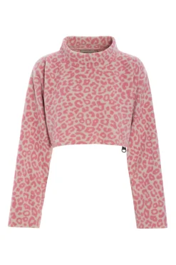 HSCPH KURZER PUOVER KURZER PULLOVER - 1372P - PINK LEO Hot