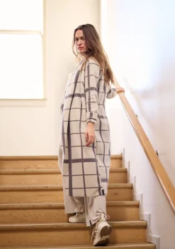 HSCPH ANGE CARDIGAN / WAERFA LANGE CARDIGAN M/ WASSERFALL - 7131P - CLAN PRINT KIT Online