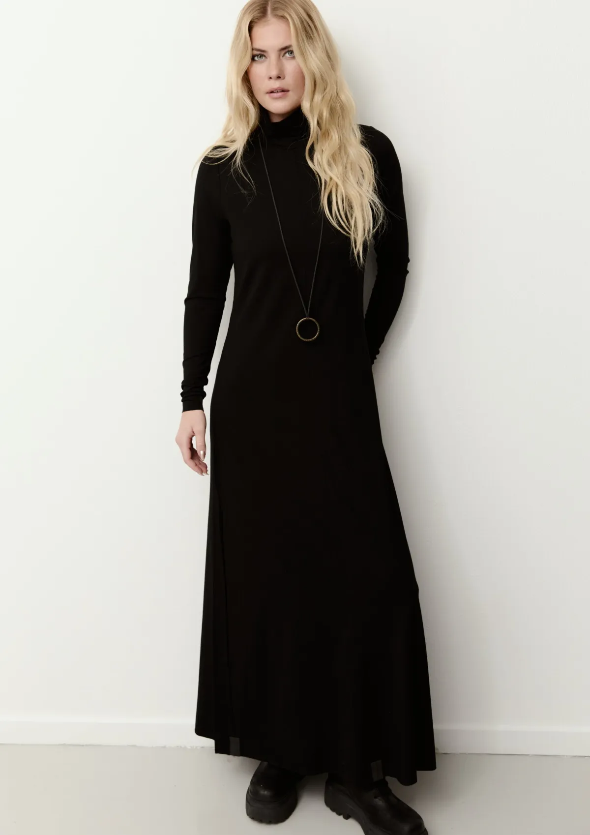 HSCPH ANGE KEID W/CHUCK LANGE KLEID W/SCHMUCK - 98058 - BLACK Hot