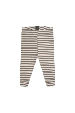 HSCPH LEGGINGS RIB BABY LEGGINGS RIB BABY - 204 - STRIPES kit/brown Sale