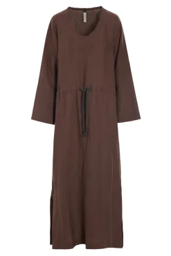 HSCPH AXI KEID MAXI KLEID - 83004 - CHOCOLATE New