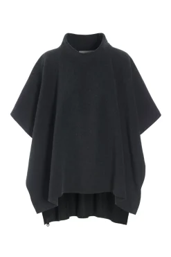HSCPH PONCHO PONCHO - 4126 - SOFT BLACK