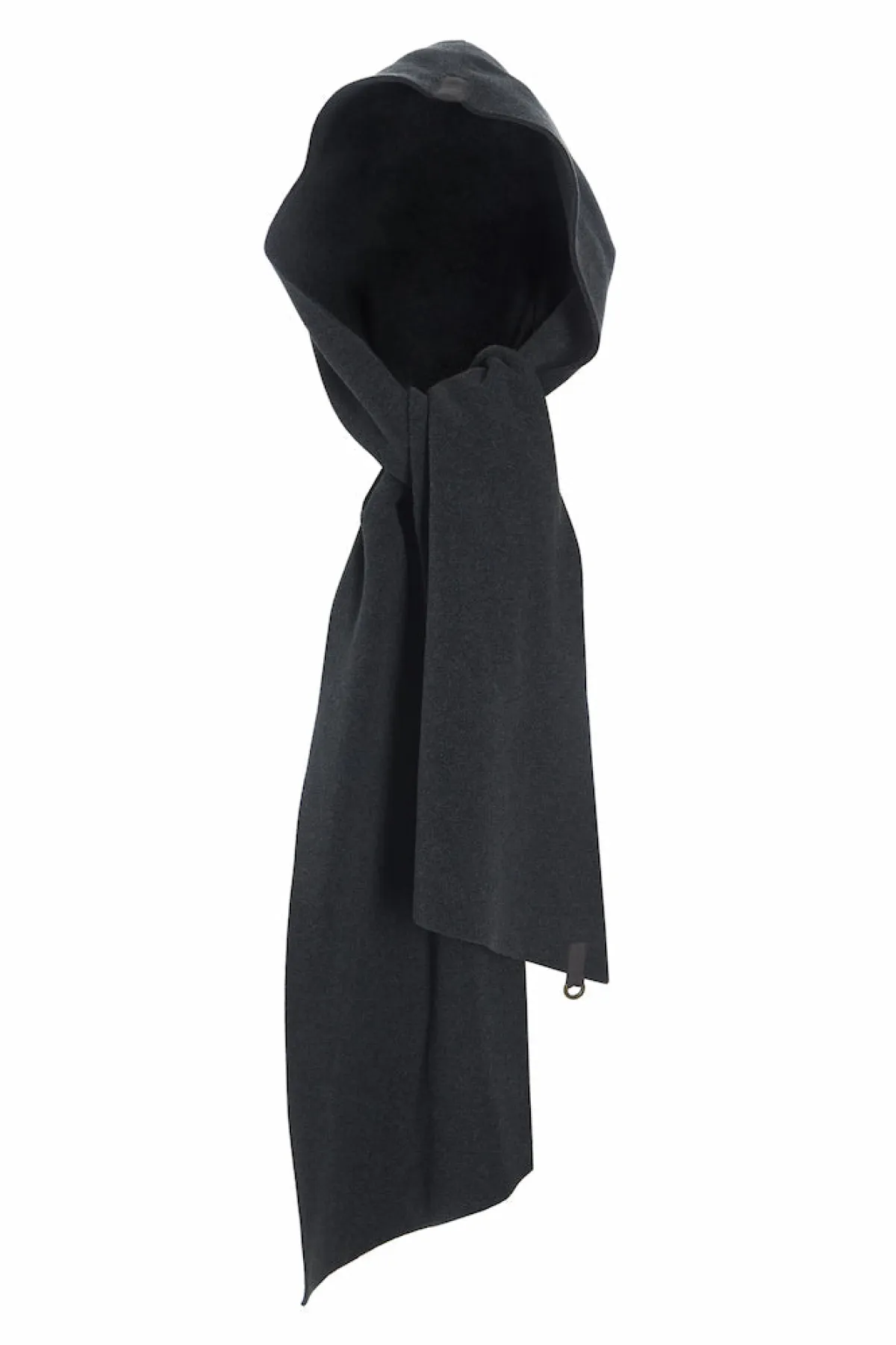 HSCPH SCARF MIT MÜTZE SCARF MIT MÜTZE - 4127 - SOFT BLACK Discount