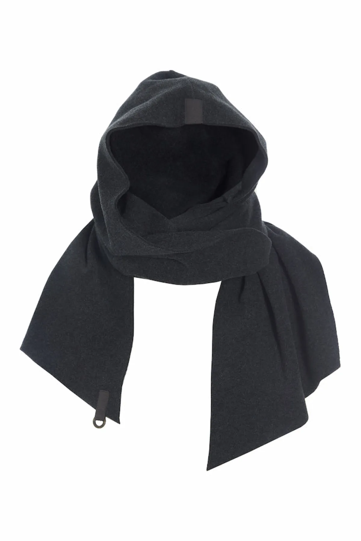 HSCPH SCARF MIT MÜTZE SCARF MIT MÜTZE - 4127 - SOFT BLACK Discount