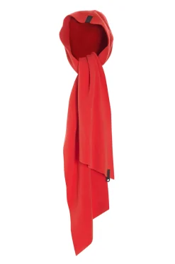 HSCPH SCARF MIT MÜTZE SCARF MIT MÜTZE - 4127 - TOMATO Online