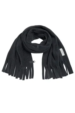 HSCPH SCHAL MIT FRANSEN SCHAL MIT FRANSEN - 4077 - SOFT BLACK Hot