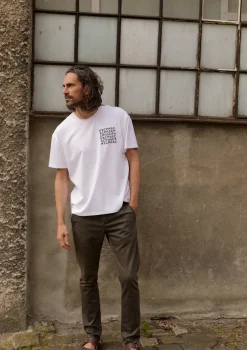 HSCPH TEE OOE FIT TEE LOOSE FIT - 1042C PRINT - WHITE New