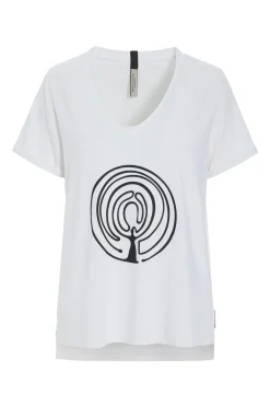 HSCPH V-NECK-TEE EBRACE V-NECK-TEE EMBRACE - 96105 EMBRACE - WHITE Hot