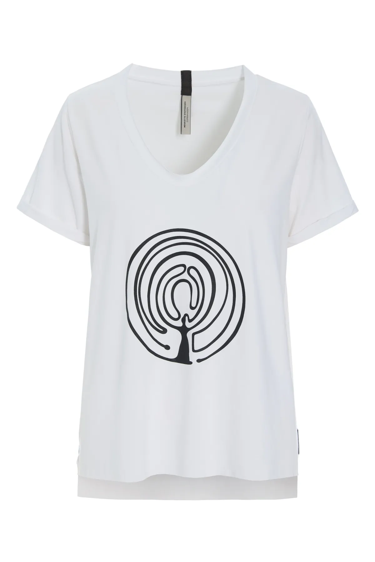 HSCPH V-NECK-TEE EBRACE V-NECK-TEE EMBRACE - 96105 EMBRACE - WHITE Hot