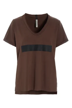 HSCPH V-NECK TEE ERAE V-NECK TEE ERASE - 96105 ERASE - CHOCOLATE Best